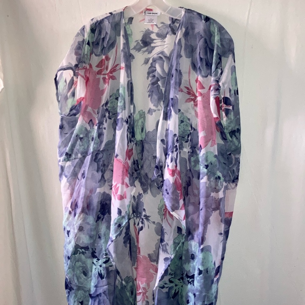 Studio Thirtysix Sheer Floral Wrap